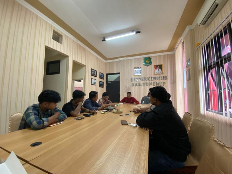 APMS audensi Disperkimhub