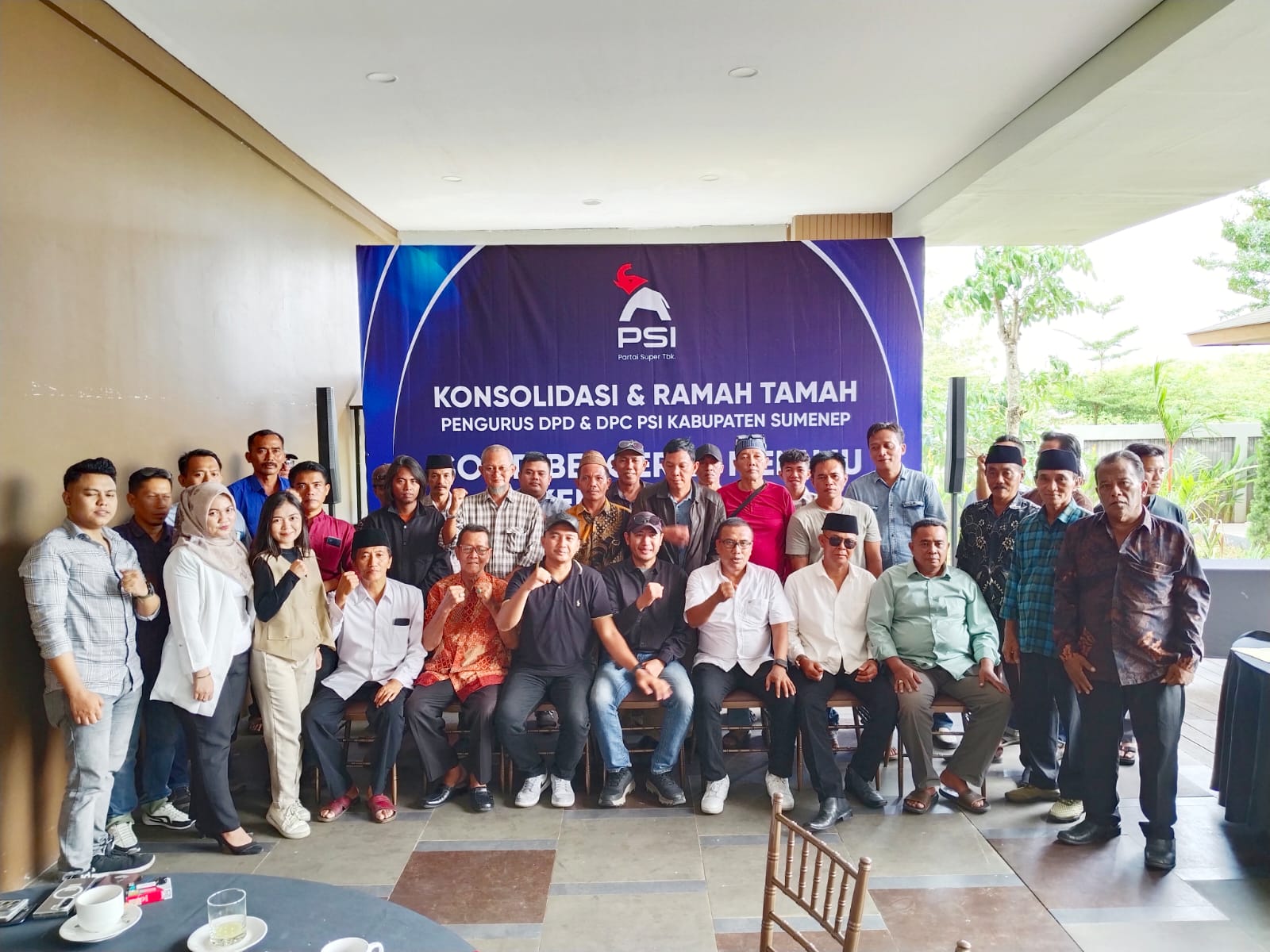 Konsolidasi pengurus PSI Sumenep periode 2025–2030 di Hotel Myze